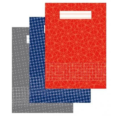 Ruitjes schrift - Set van 8x stuks - A4 - 10 mm ruitjes - schoolschrift - rekenschrift - zachte kaft