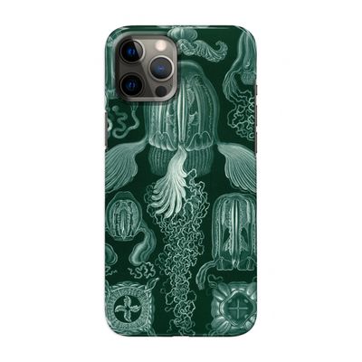 Haeckel Cubomedusae: Volledig geprint iPhone 12 Pro Max Hoesje
