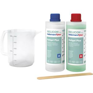 HellermannTyton 435-00756 Religel Plus 500ml-SIG-GN Tweecomponenten gel Inhoud: 1 stuk(s)