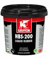 Griffon Hbs-200 liquid rubber 1 liter, zwart