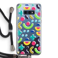 8-bit N°1: Samsung Galaxy S10e Transparant Hoesje met koord