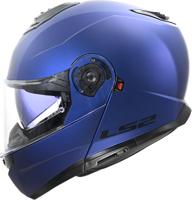 LS2 opklaphelm "ff908 strobe ii navy" helmet ff908 strobe ii navy xl matt blue
