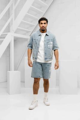 Project X Paris Carpanter Denim Zomerset Heren Lichtblauw - Maat L - Kleur: Lichtblauw | Soccerfanshop