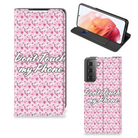 Samsung Galaxy S21 Design Case Flowers Pink DTMP