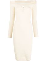 Jacquemus robe La Robe Maille Pampero - Tons neutres Jacquemus robe La Robe Maille Pampero - Tons neutres