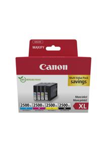 Canon Inktcartridge PGI-2500XL BK/C/M/Y Multipack Origineel Combipack Zwart, Cyaan, Magenta, Geel 9254B010