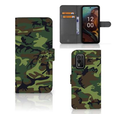 Nokia XR21 | Telefoon Hoesje | Army Dark