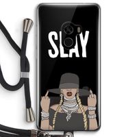 Slay All Day: Xiaomi Mi Mix 2 Transparant Hoesje met koord