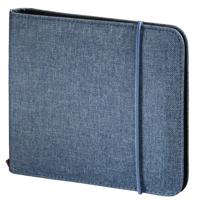 Hama cd-/dvd-/blu-ray-tas up to fashion 24 blauw Hama cd-/dvd-/blu-ray-tas up to fashion 24 blauw