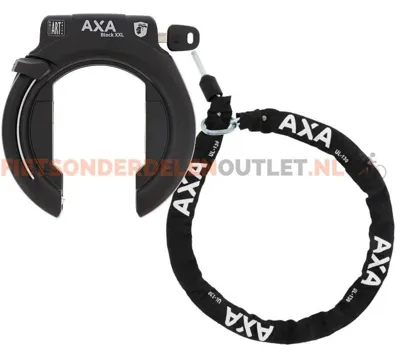 Duo Deal AXA Block XXL Ringslot + ULC130 Insteekketting