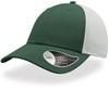 Atlantis AT669 Campus Cap - Bottle-Green/White - One Size