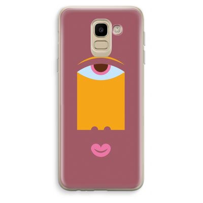 Mono V: Samsung Galaxy J6 (2018) Transparant Hoesje