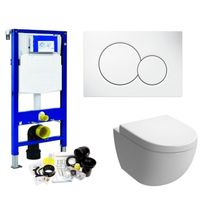 Geberit UP320 Toiletset set14 BWS Zero met Sigma drukplaat - thumbnail