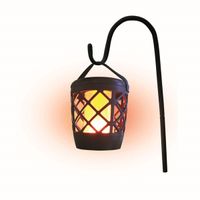 Sylvania Gizmo Solar-DC Garden Torch Slimme vloerlamp-/paalverlichting LED Zwart - thumbnail