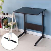 Verwisselbare laptop Desk luie bed studiebureau bed computer bureau grootte: 60x40cm (zwarte walnoot met sleuf)