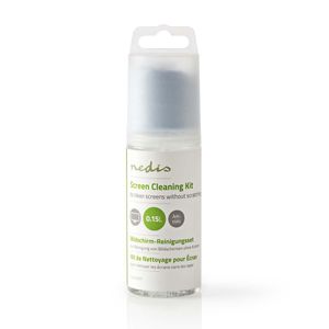 Nedis Schermreiniger | Spray | 150 ml | Wisser inbegrepen | 1 stuks - CLSN100TP CLSN100TP