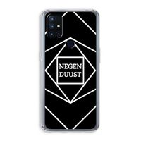 Negenduust geometrisch: OnePlus Nord N10 5G Transparant Hoesje