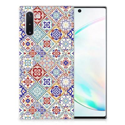 Samsung Galaxy Note 10 | TPU | Siliconen hoesje | Tiles Color Samsung Galaxy Note 10 | TPU | Siliconen hoesje | Tiles Color