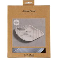 Creativ Company Siliconen vormen, conchschelp , h: 2 cm, l: 20 cm, b: 11 cm, 1 stuk