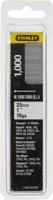 Stanley nagels 25 mm type J 1000 stuks