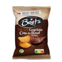 Brets Brets - Gegrilde Cote de Boeuf Chips 125 Gram 10 Stuks - thumbnail