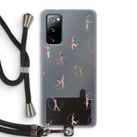 Dancing #3: Samsung Galaxy S20 FE / S20 FE 5G Transparant Hoesje met koord