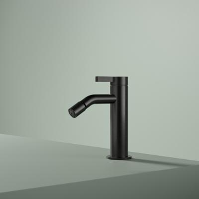 Hotbath Bidetmengkraan Ace 15.5 cm Geborsteld Zwart PVD