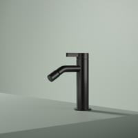 Hotbath Bidetmengkraan Ace 15.5 cm Geborsteld Zwart PVD