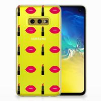 Samsung Galaxy S10e TPU bumper Lipstick Kiss - thumbnail