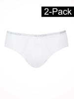 Sloggi - Basic Midi 2-Pack - wit, Maat:2XL