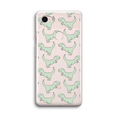 Dinos: Google Pixel 3 Transparant Hoesje