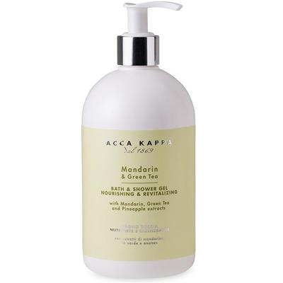 Acca Kappa Mandarin & Green Tea Nourishing & Revitalizing Bath & Shower Gel 500ml