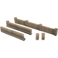 NOCH 0058282 H0 Muur met metselwerk Zandsteen