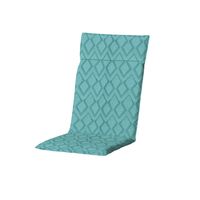 Madison Graphic sea blue hoge rug tuinkussen 120x50 - thumbnail