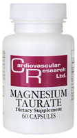Cardivascular Research Magnesium Tauraat 125mg Capsules