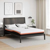 Matrassen Wit, Grijs 160 x 200 cm 100% polyester jacquard stof Matrassen Wit, Grijs 160 x 200 cm 100% polyester jacquard stof