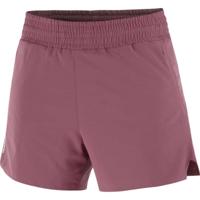 Salomon Shakeout core short 4 dames - ROOD - Dames