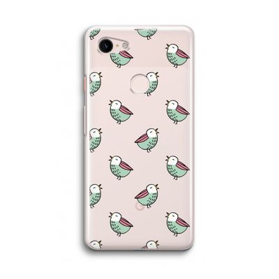 Vogeltjes: Google Pixel 3 Transparant Hoesje