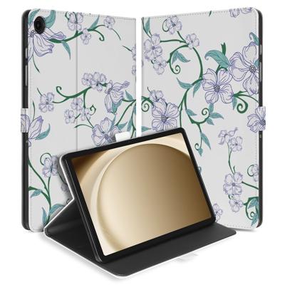 Tablet Book Case Blossom White Samsung Galaxy Tab A11 Plus