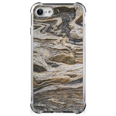 iPhone SE 2022/2020 | iPhone 8/7 Anti-Shock Hoesje Steen iPhone SE 2022/2020 | iPhone 8/7 Anti-Shock Hoesje Steen