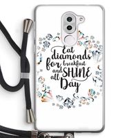 Diamonds: Honor 6X Transparant Hoesje met koord