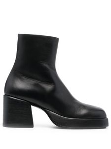 Marsèll bottines 70 mm à bout carré - Noir