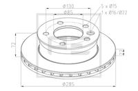 Pe Automotive Remschijven 016.646-00A - thumbnail