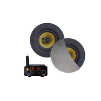 Aquasound Bluetooth Audio bluetooth audiosysteem - (50 watt / bt4.0 / auto-aux) - met samba speakerset (mat chroom) - 230v/12v BMN50EASY-SC