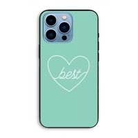 Best heart pastel: iPhone 13 Pro Max Biologisch afbreekbaar hoesje