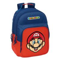 Schoolrugzak Super Mario Mamma mia Rood Marineblauw 32 x 42 x 15 cm