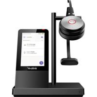 Yealink Yealink DECT Headset WH66 Mono Teams On Ear headset Zwart
