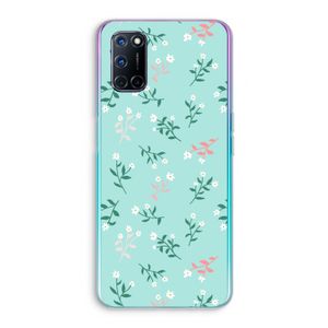 Small white flowers: Oppo A72 Transparant Hoesje