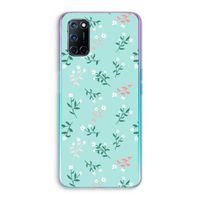 Small white flowers: Oppo A72 Transparant Hoesje