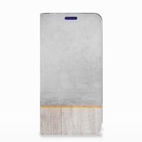 Samsung Galaxy S10e Book Wallet Case Wood Concrete - thumbnail